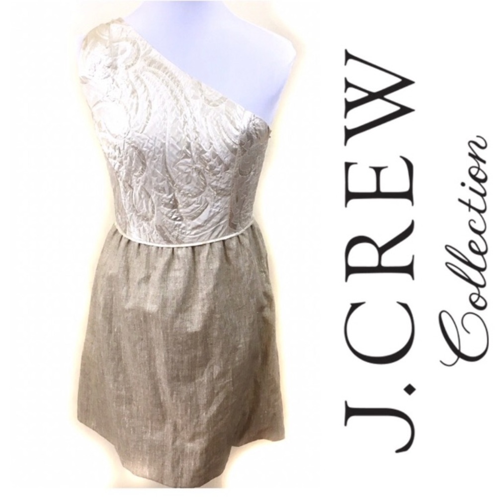 J Crew Gold Dress